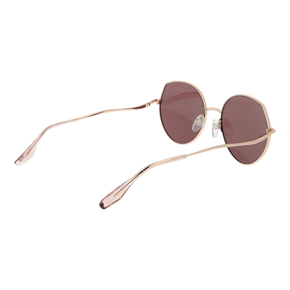 Lunettes de soleil Trussardi femme en métal doré – TR-1064273