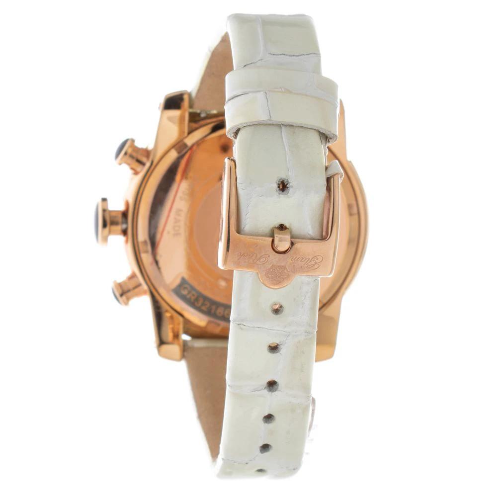 GLAM ROCK White Leather Dress Watch by GLAM ROCK