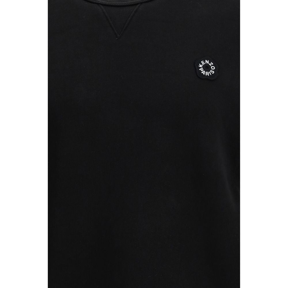 Sweat-shirt Kenzo homme Boke Flower en coton noir – KE-FG55SW5074MJ99J