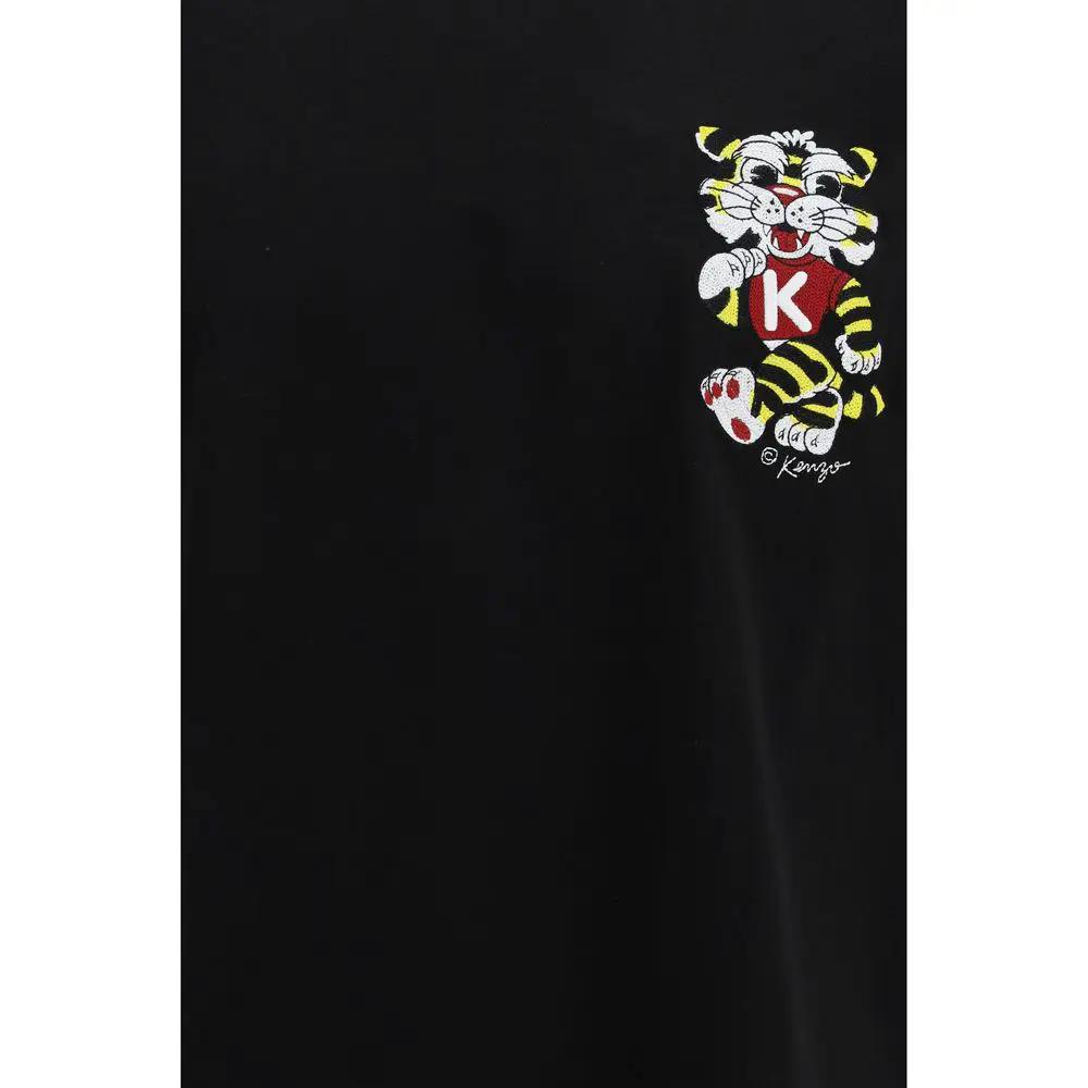 Kenzo Black Cotton T-Shirt by Kenzo