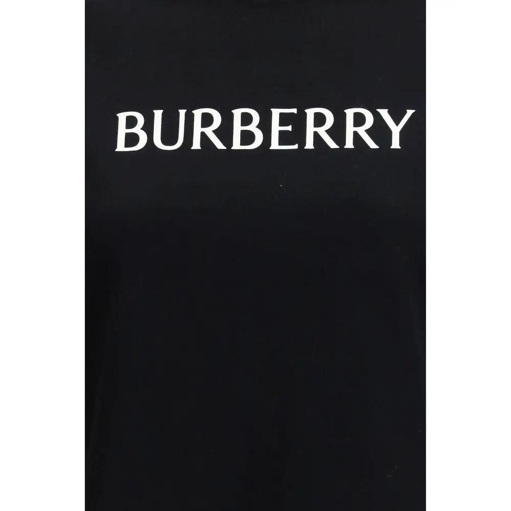 Burberry Black Cotton T-Shirt by Burberry
