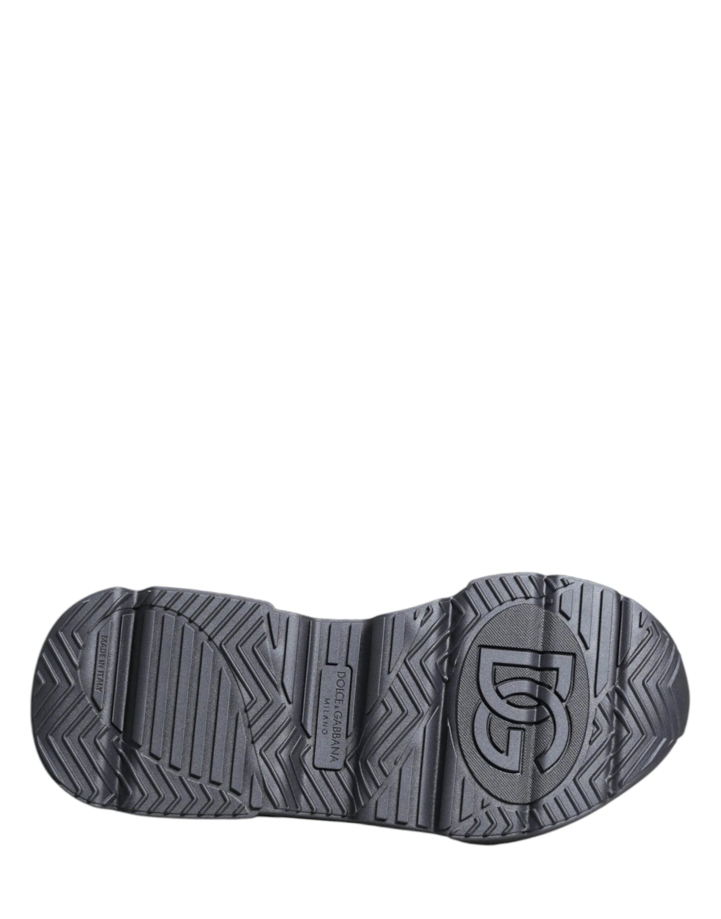 Dolce & Gabbana Blueish Gray Daymaster Low Top Sneakers Shoes by Dolce & Gabbana