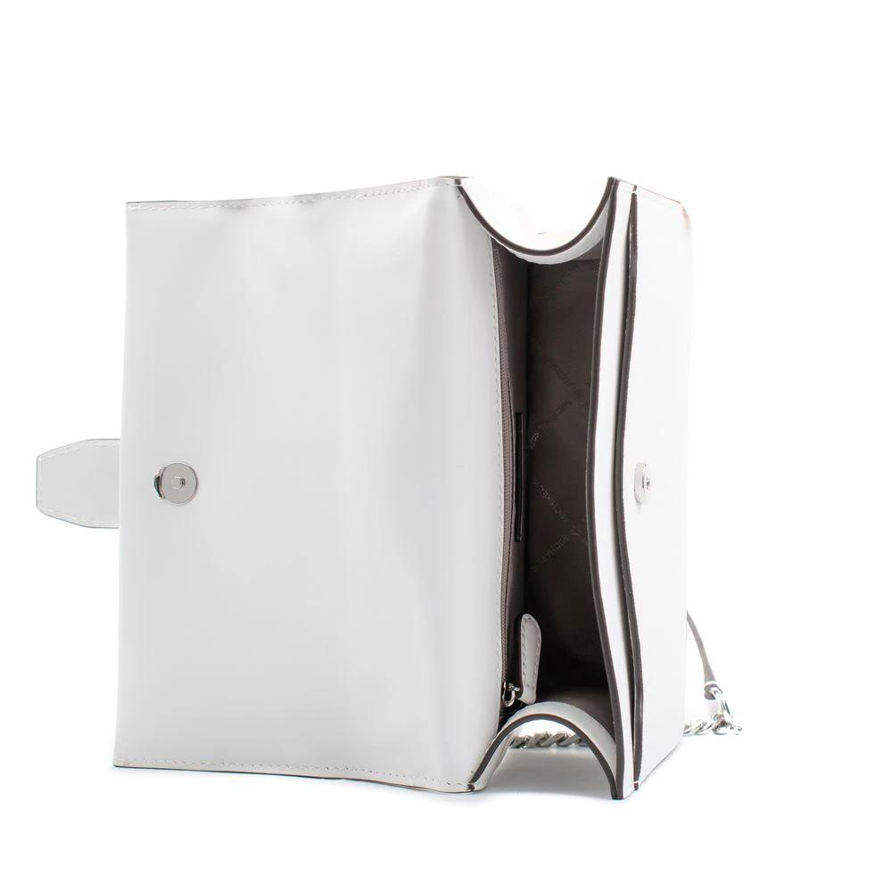 Michael Kors White Leather Shoulder Bag by Michael Kors