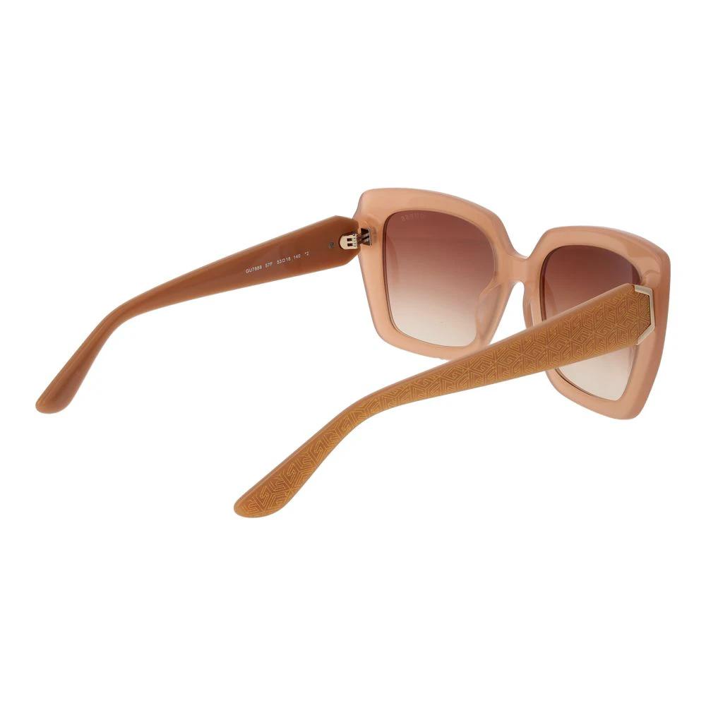 Guess Beige Acetate Sunglasses by Guess