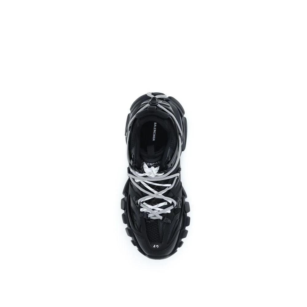 Balenciaga Black Polyethylene Athletic Sneakers by Balenciaga