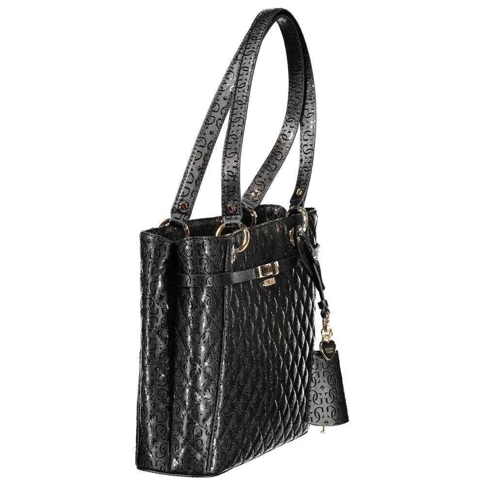 Guess Jeans Black Polyurethane Women's Handbag by Guess Jeans