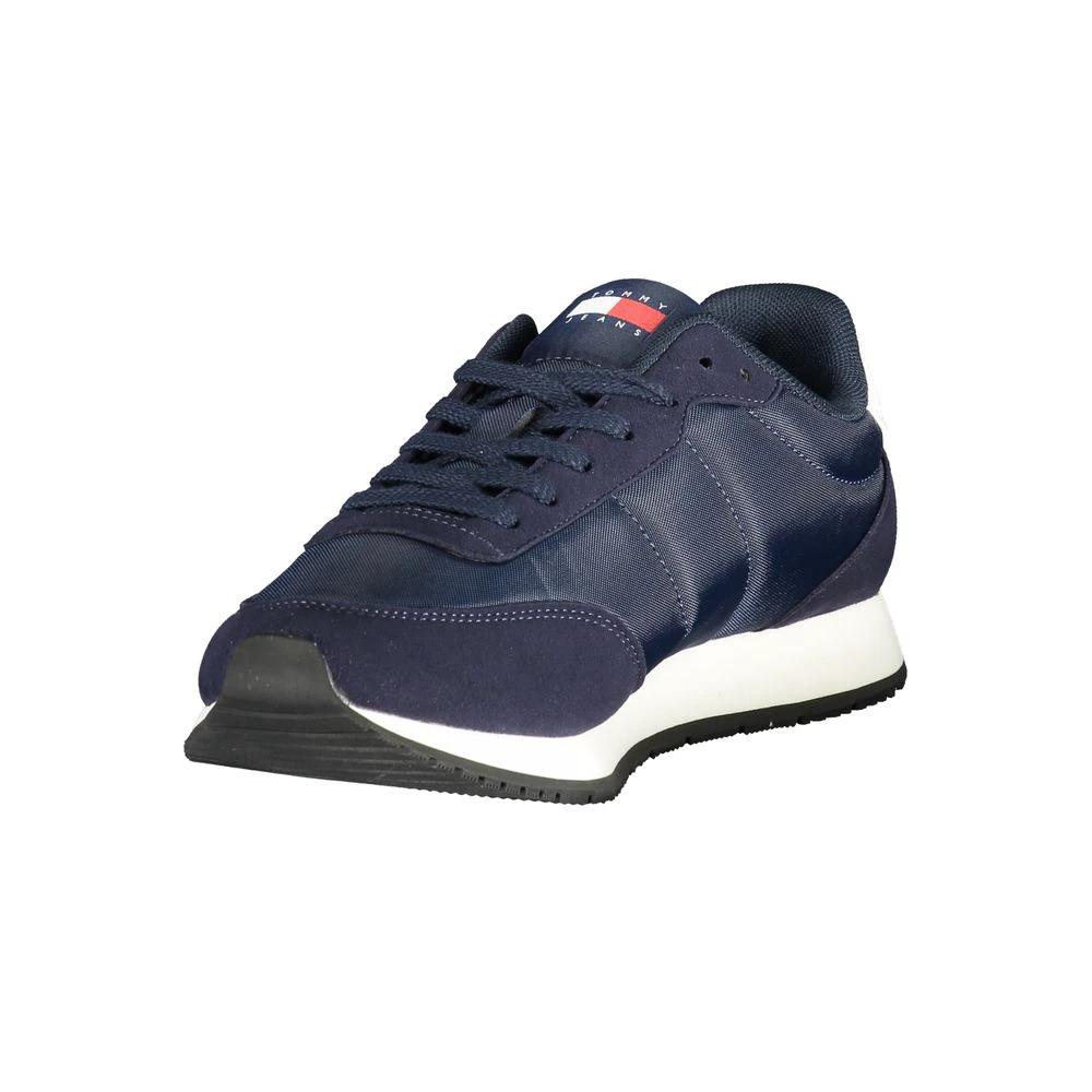 Tommy Hilfiger Blue Polyurethane Men Sneaker by Tommy Hilfiger