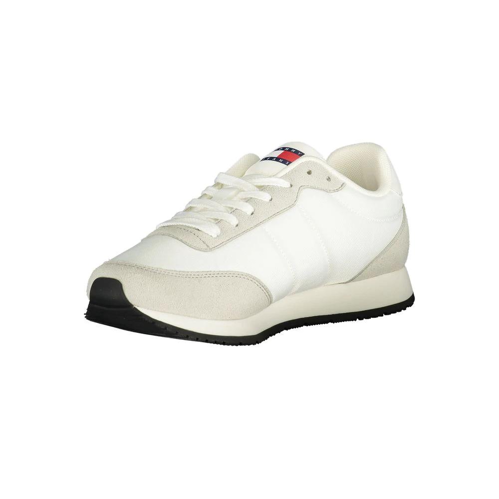 Tommy Hilfiger White Polyurethane Men Sneaker by Tommy Hilfiger