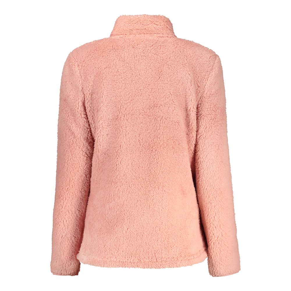 Sweat-shirt zippé Laura Biagiotti femme en polyester rose – LA-42446