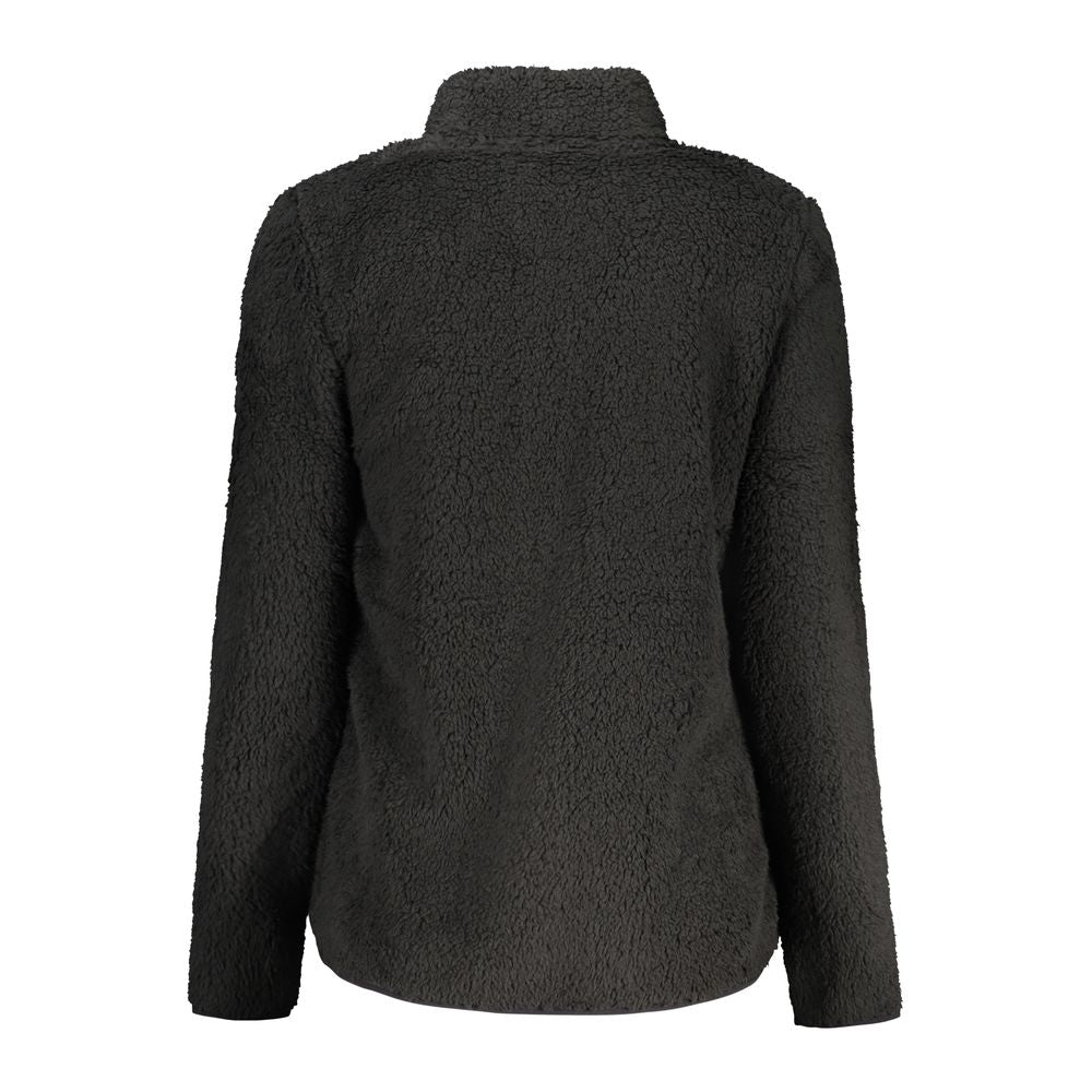 Sweat-shirt Laura Biagiotti femme zippé en polyester noir – LA-42447