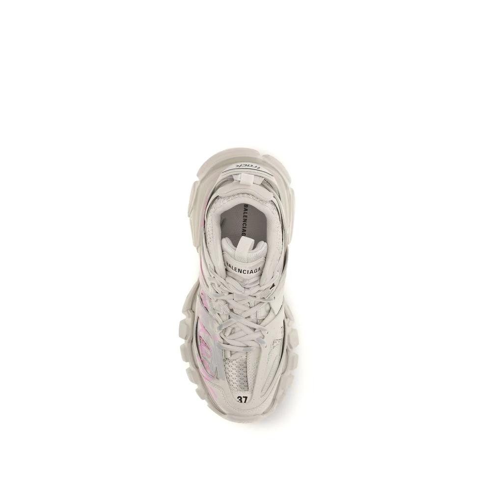 Balenciaga Beige Polyethylene Athletic Sneakers by Balenciaga