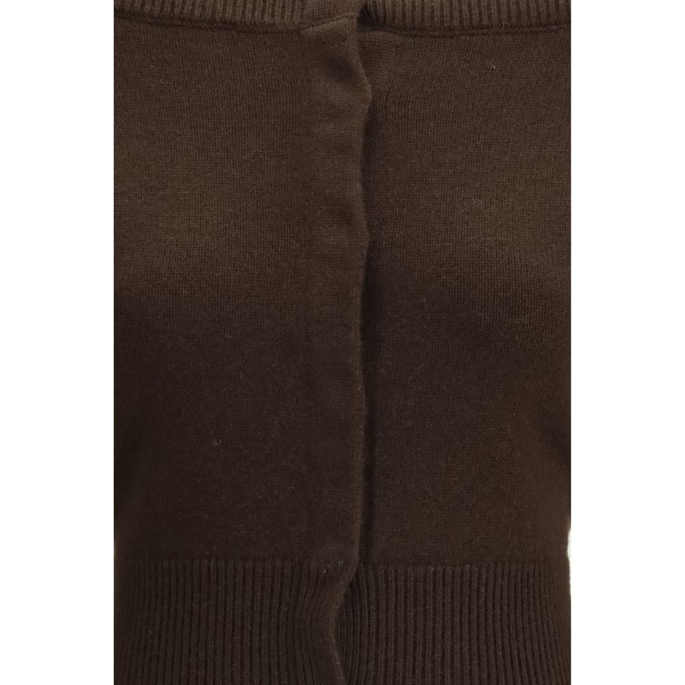 Cardigan Tom Ford en cachemire marron – TO-CAK388YAX1018ECJ
