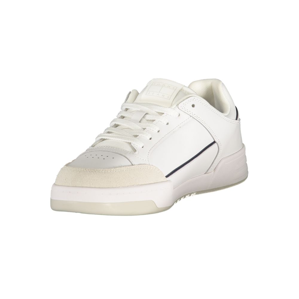 Tommy Hilfiger White Polyurethane Men Sneaker by Tommy Hilfiger