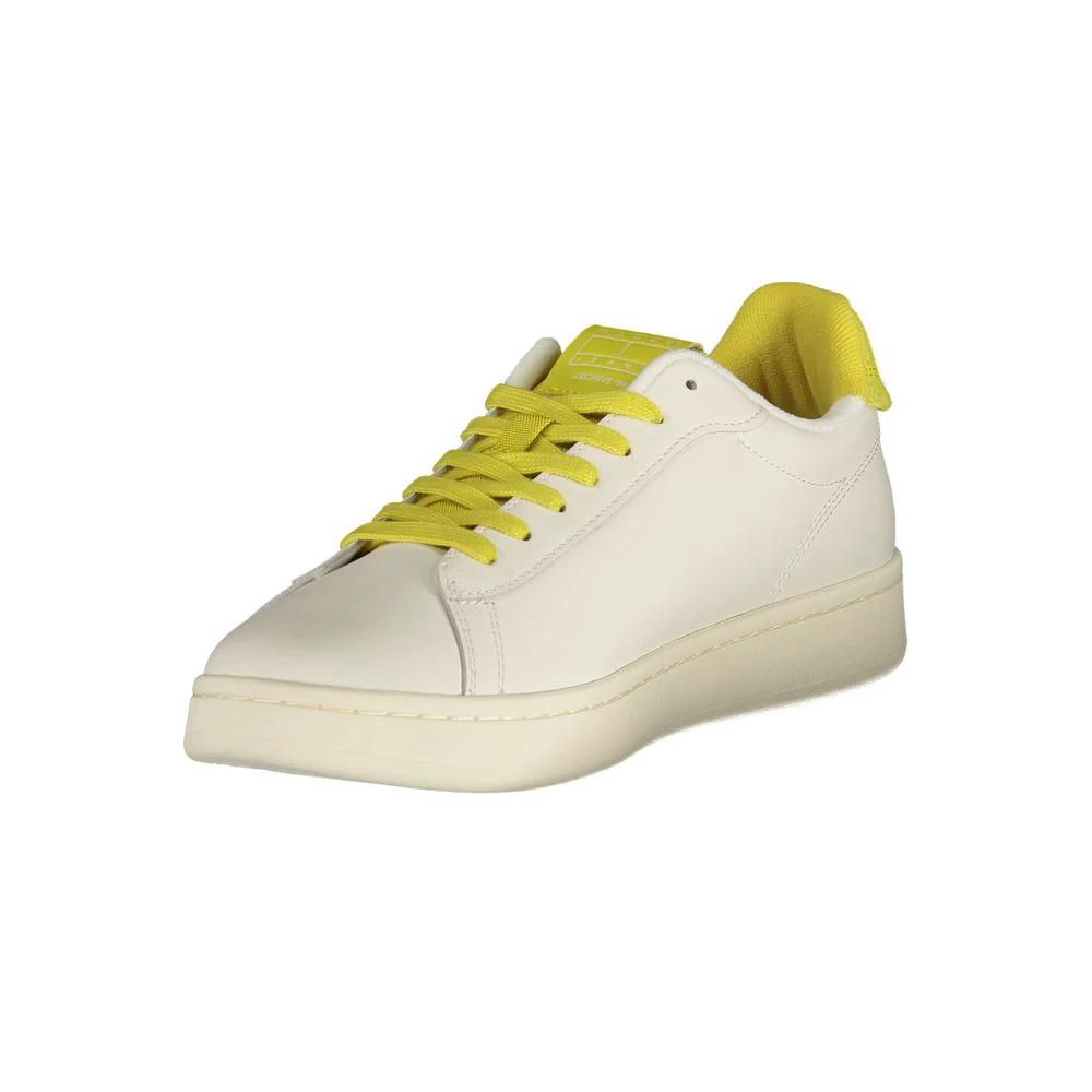 Tommy Hilfiger Bianco Polyurethane Men Sneaker by Tommy Hilfiger
