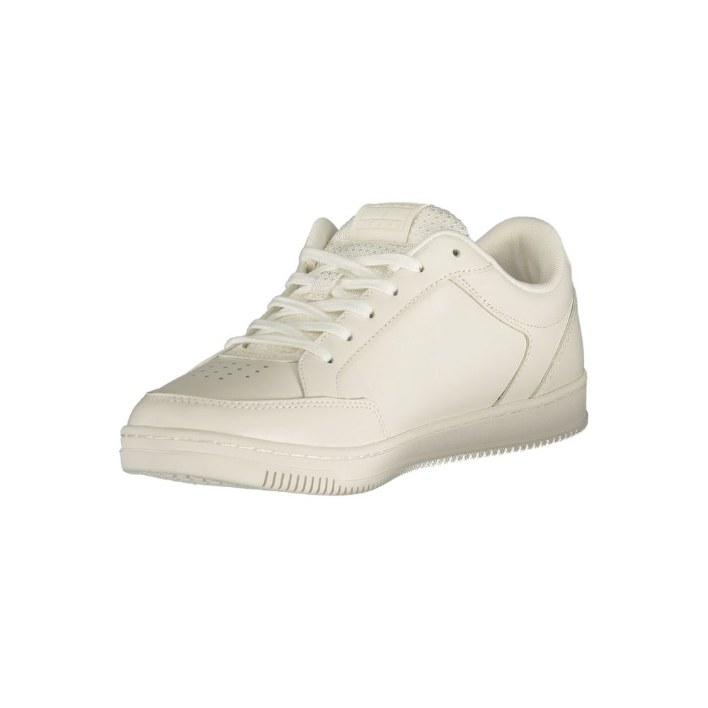 Tommy Hilfiger White Polyurethane Men Sneaker by Tommy Hilfiger