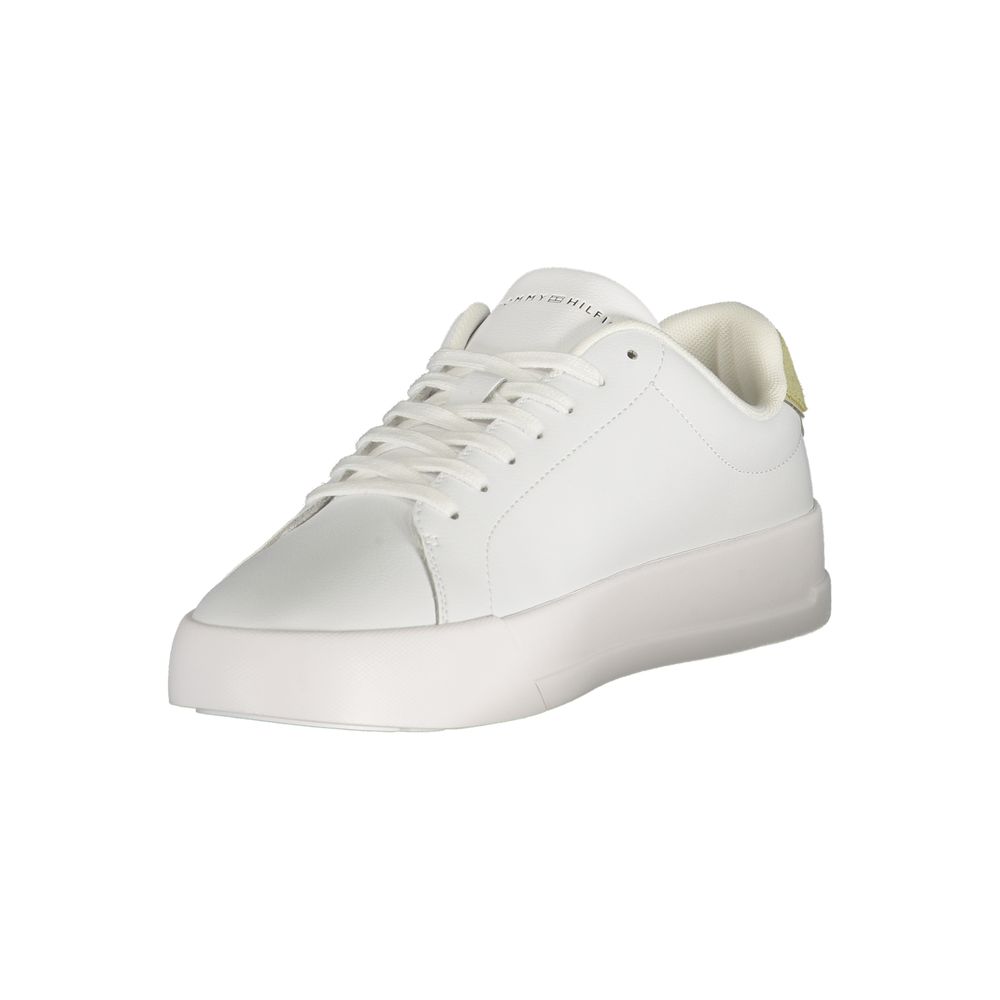 Tommy Hilfiger Bianco Polyurethane Men Sneaker by Tommy Hilfiger