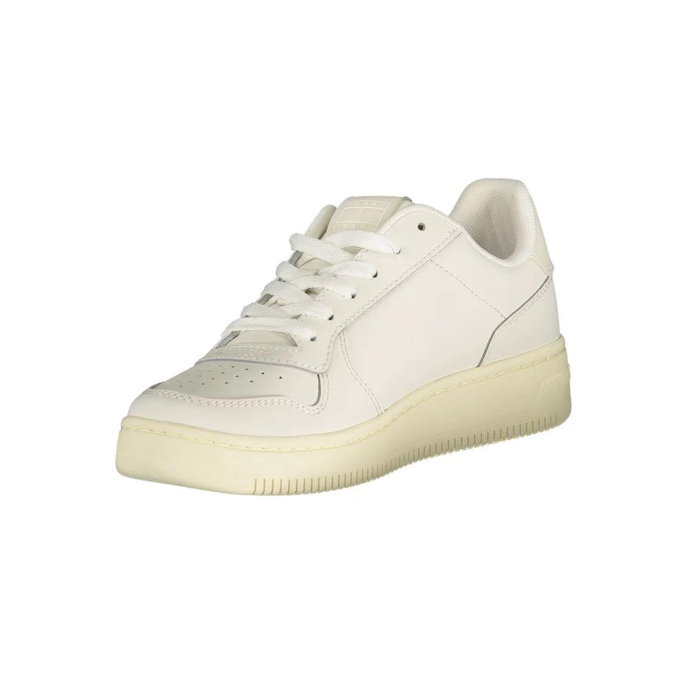 Tommy Hilfiger Bianco Polyurethane Women Sneaker by Tommy Hilfiger