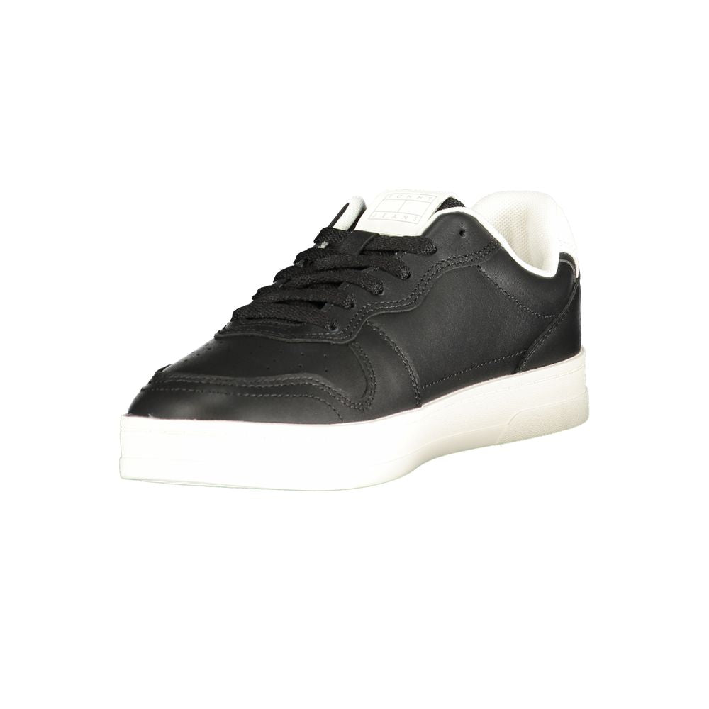 Tommy Hilfiger Black Polyurethane Women Sneaker by Tommy Hilfiger