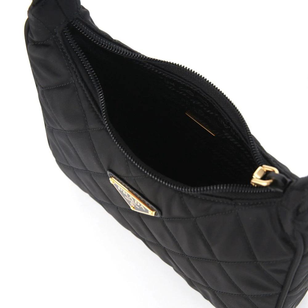 Prada Black Nylon Shoulder Bag by Prada