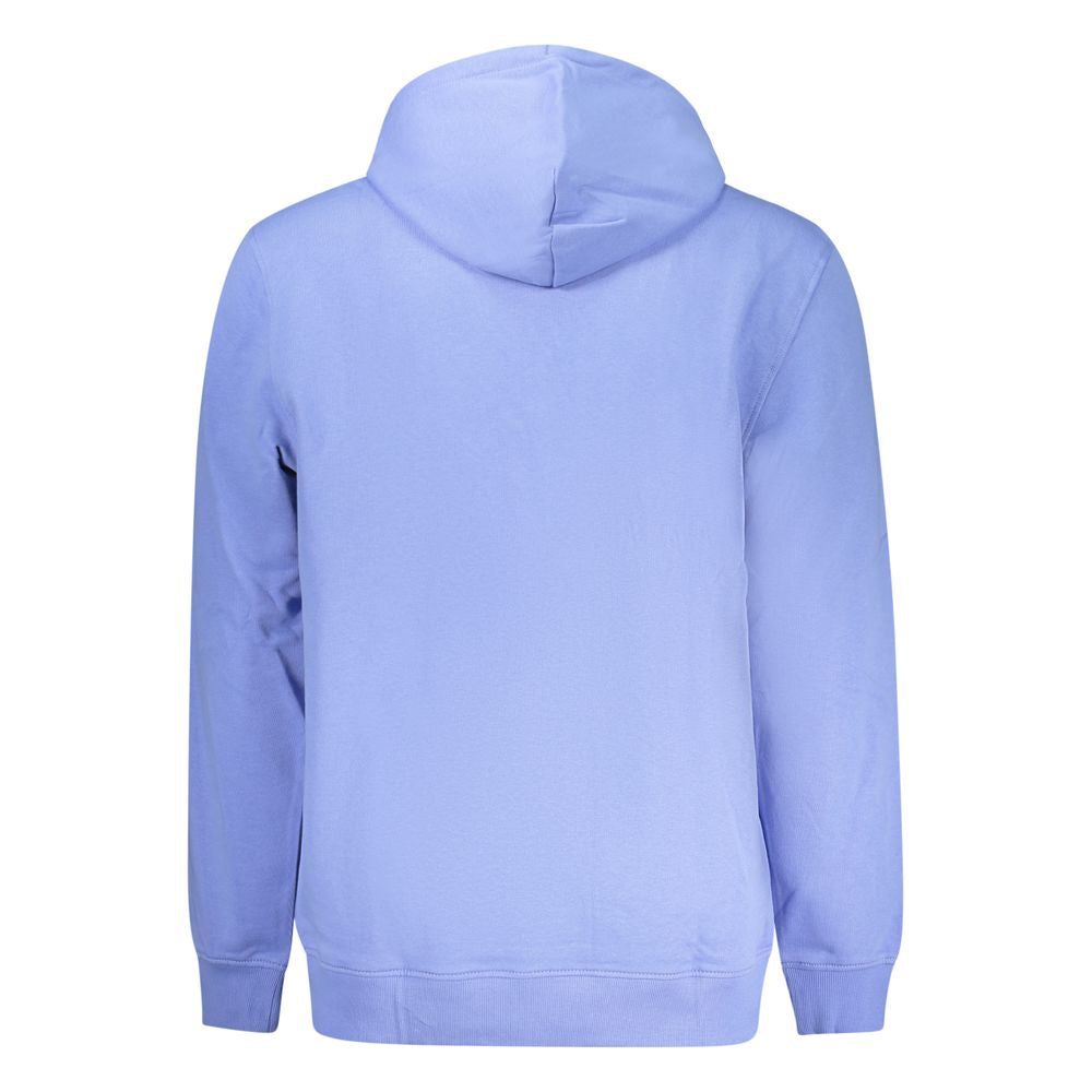 Sweat à capuche Tommy Hilfiger homme en coton bleu clair – TO-42739