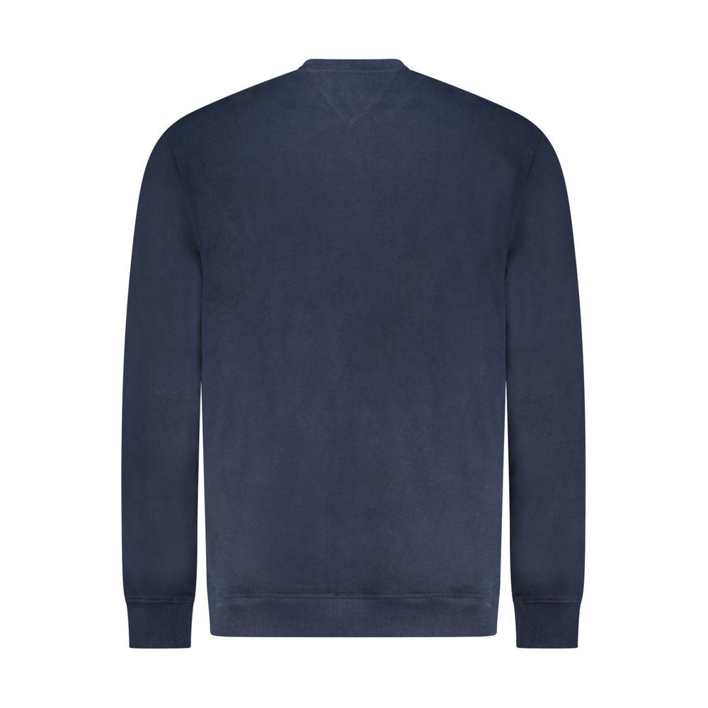Sweat-shirt Tommy Hilfiger homme col rond en coton bleu – TO-42746