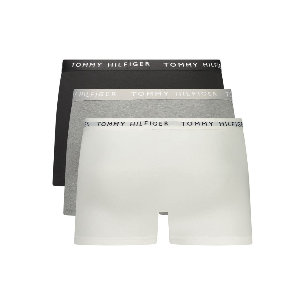 Tommy Hilfiger Grey Cotton Men's Boxer Short by Tommy Hilfiger
