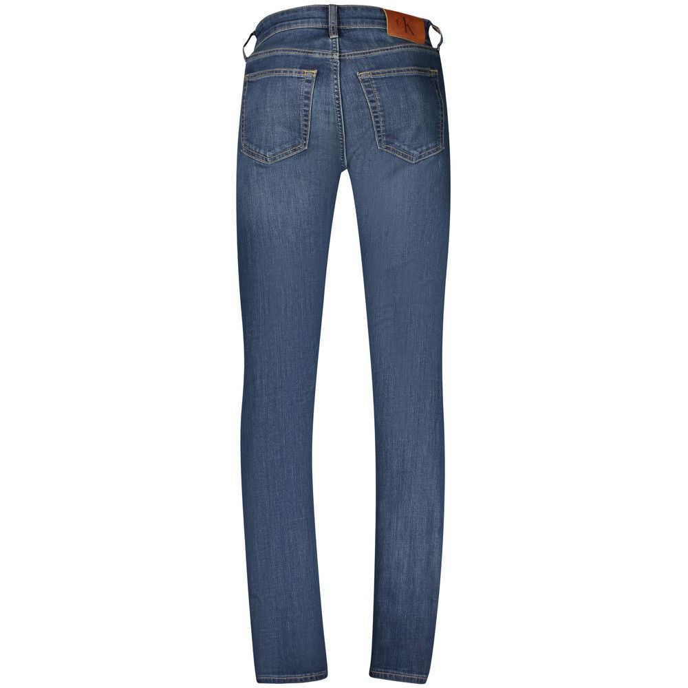 Jean Calvin Klein homme slim fuselé en coton bleu – CA-42796