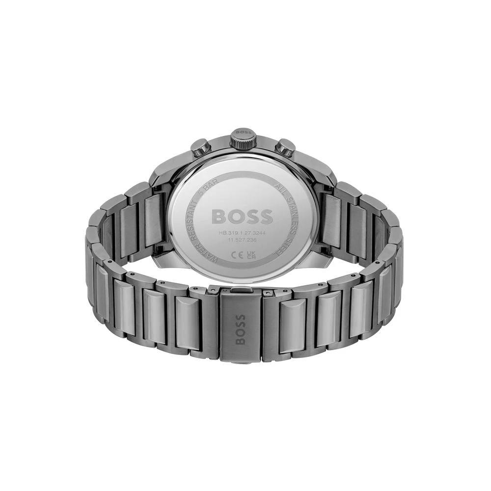 Hugo Boss Gray Stainless Steel Dress Watch by Hugo Boss