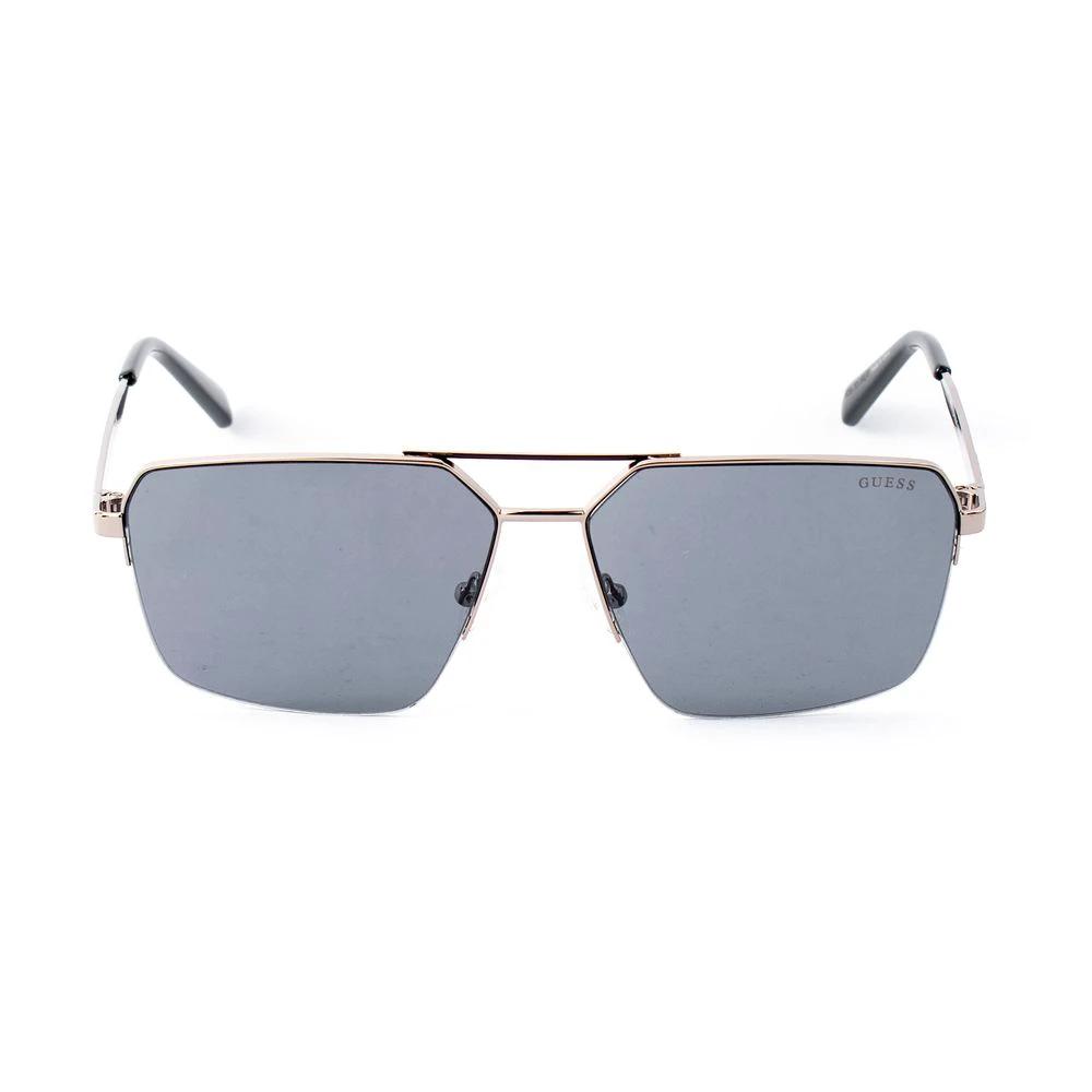 Guess Gray Metal Sunglasses