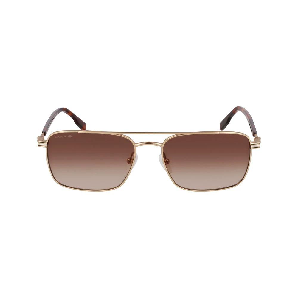 Lacoste Gold Metal Sunglasses by Lacoste