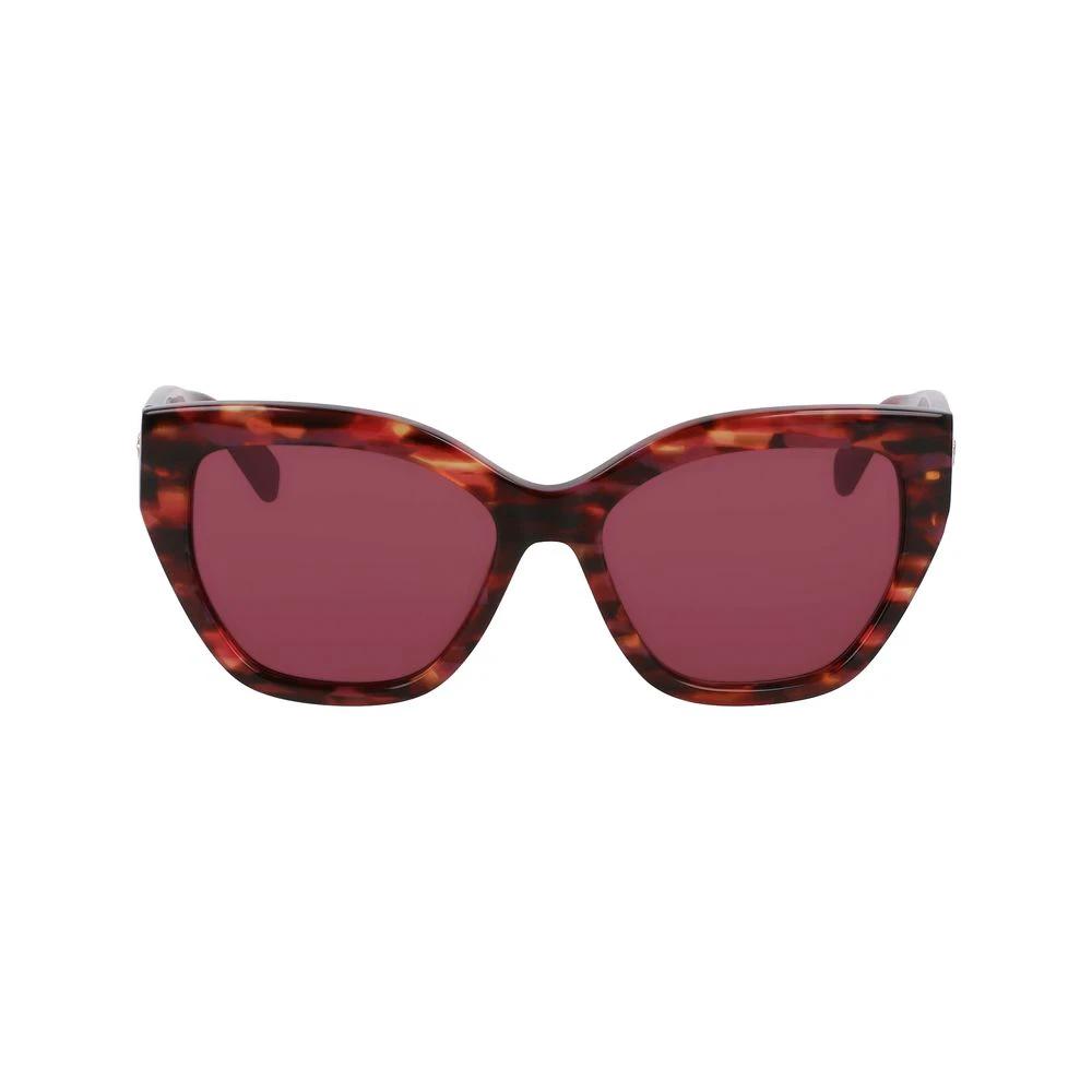Longchamp Brown Acetate Sunglasses by Longchamp