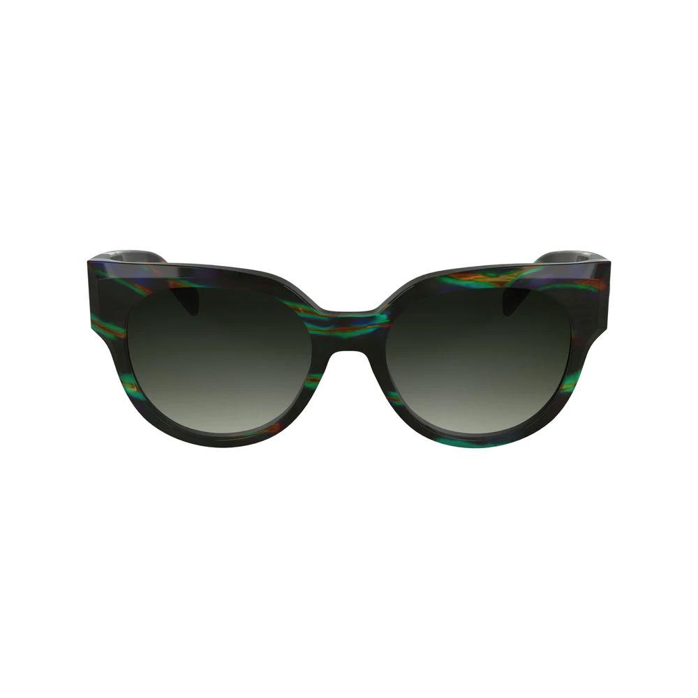 Longchamp Black Acetate Sunglasses by Longchamp