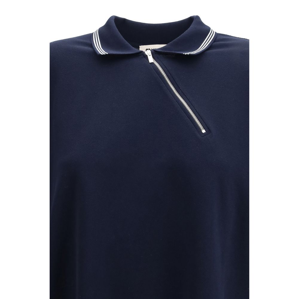 Miu Miu Blue Cotton Polo Shirt by Miu Miu