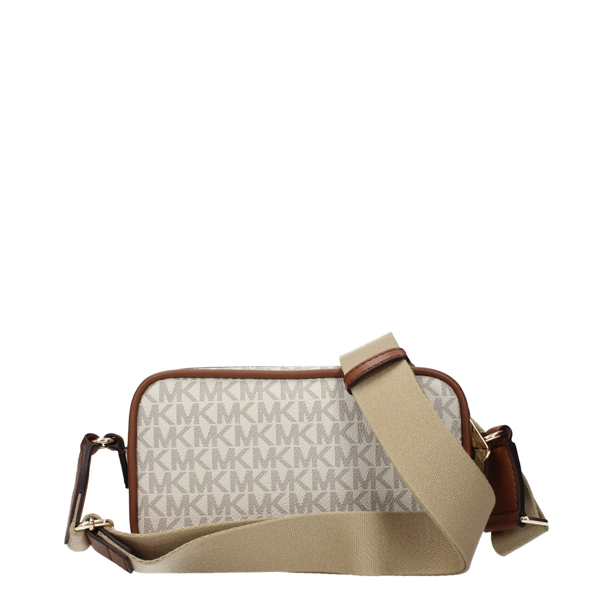 Sac bandoulière Michael Kors femme en tissu beige – MI15464716599561BT