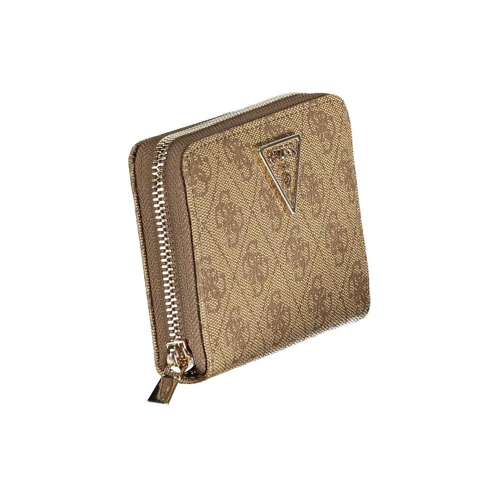 Guess Jeans Beige Polyurethane Women Wallet by Guess Jeans