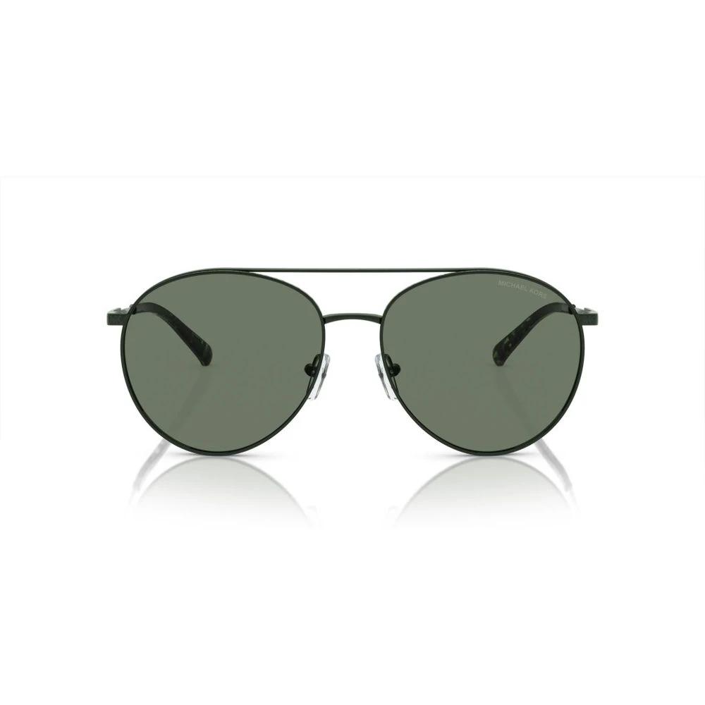 Michael Kors Black Metal Sunglasses by Michael Kors