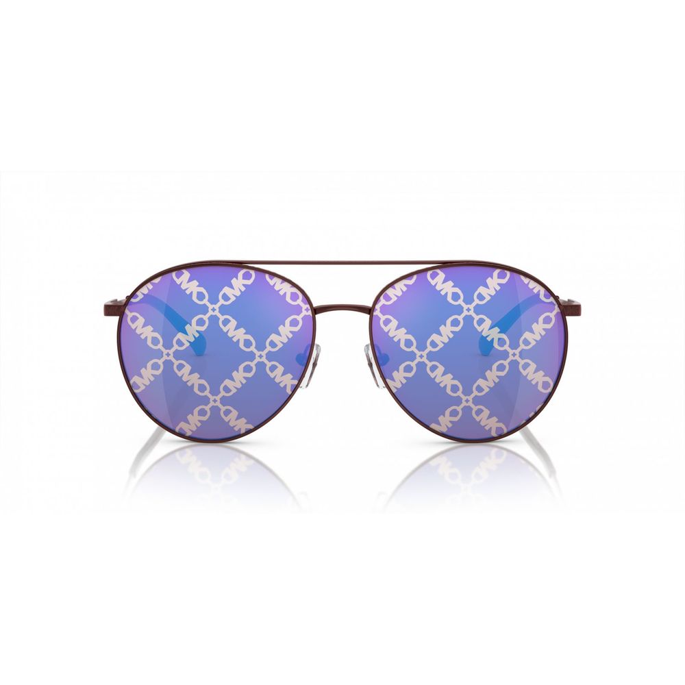 Michael Kors Brown Metal Sunglasses by Michael Kors