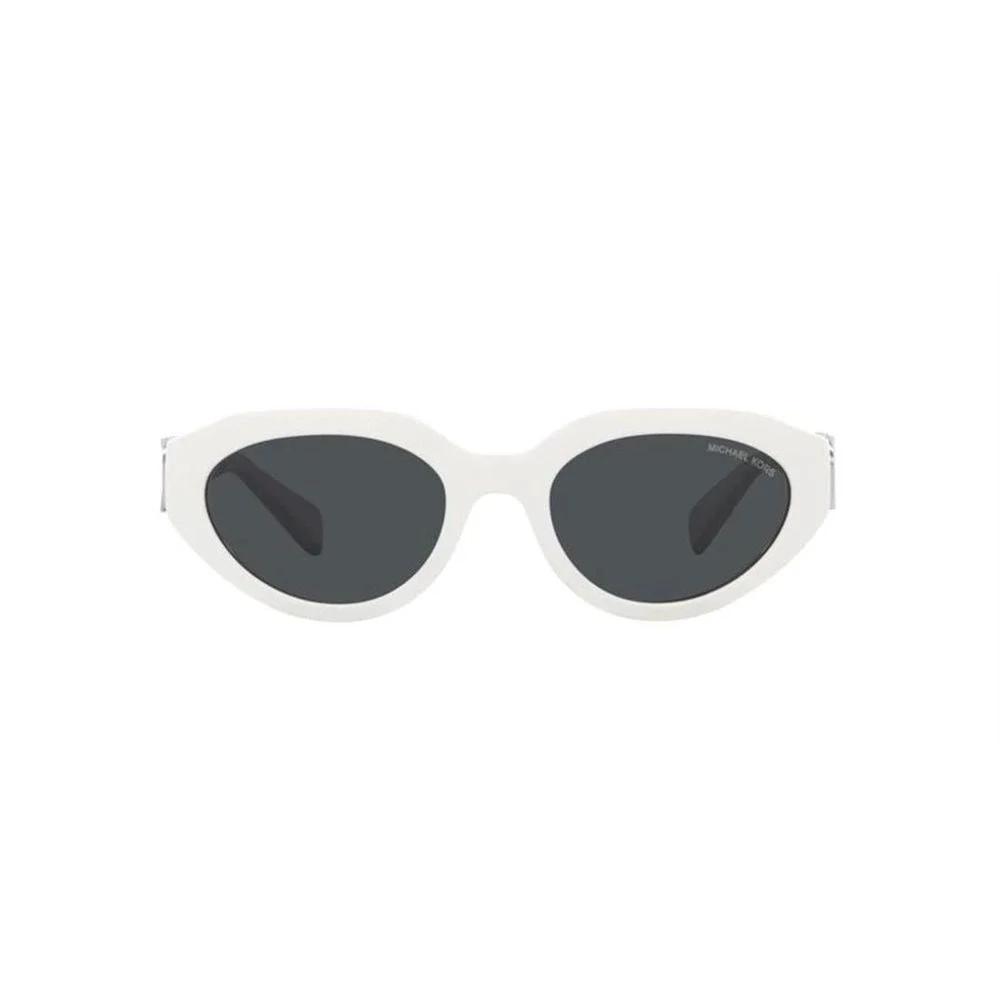 Michael Kors White Acetate Sunglasses by Michael Kors