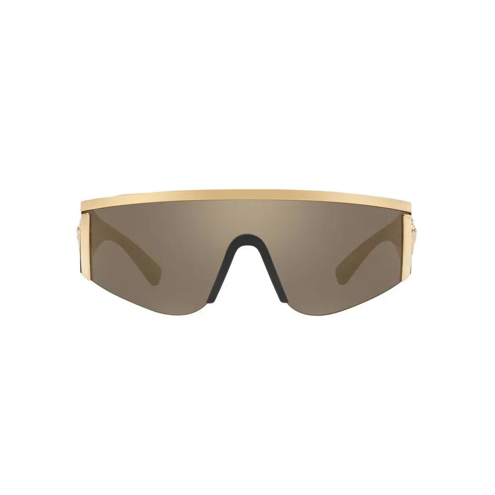 Versace Gold Acetate Sunglasses by Versace