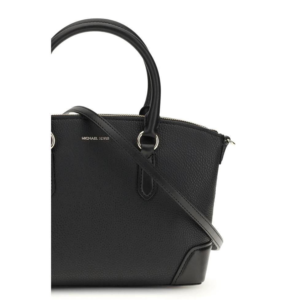 Michael Kors Black Calf Leather Bos Taurus Handbag by Michael Kors