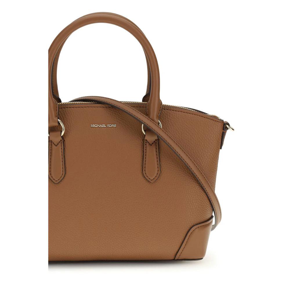 Michael Kors Brown Calf Leather Bos Taurus Handbag by Michael Kors