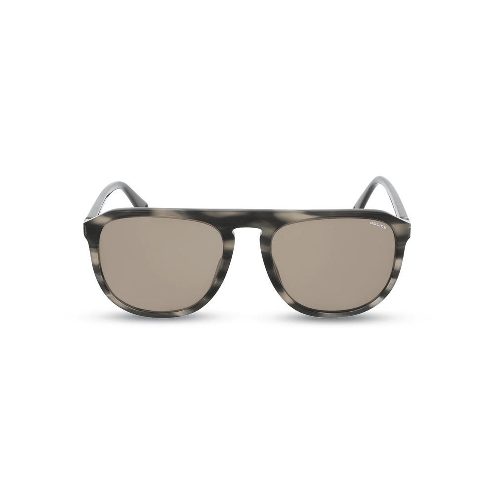 Police Brown Acetate Sunglasses by Police