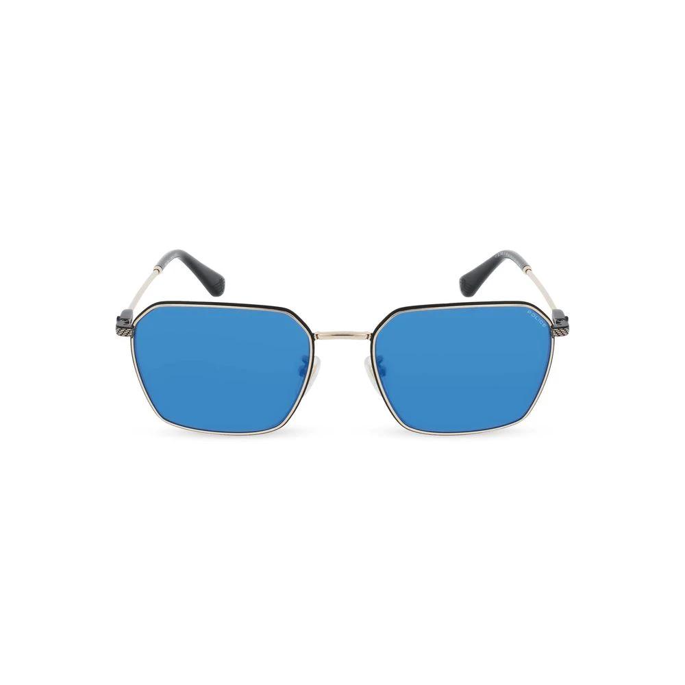 Police Gray Metal Sunglasses by Police