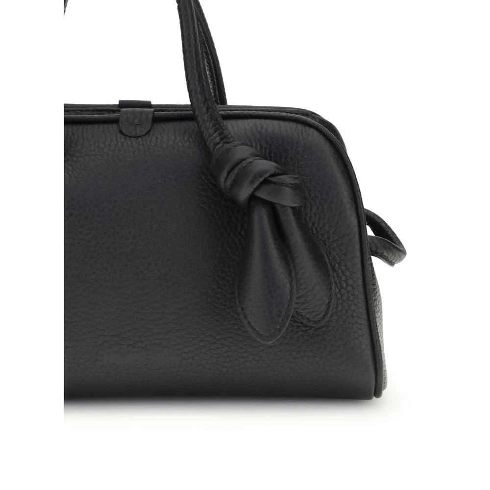 Jacquemus Black Calf Leather Bos Taurus Handbag by Jacquemus