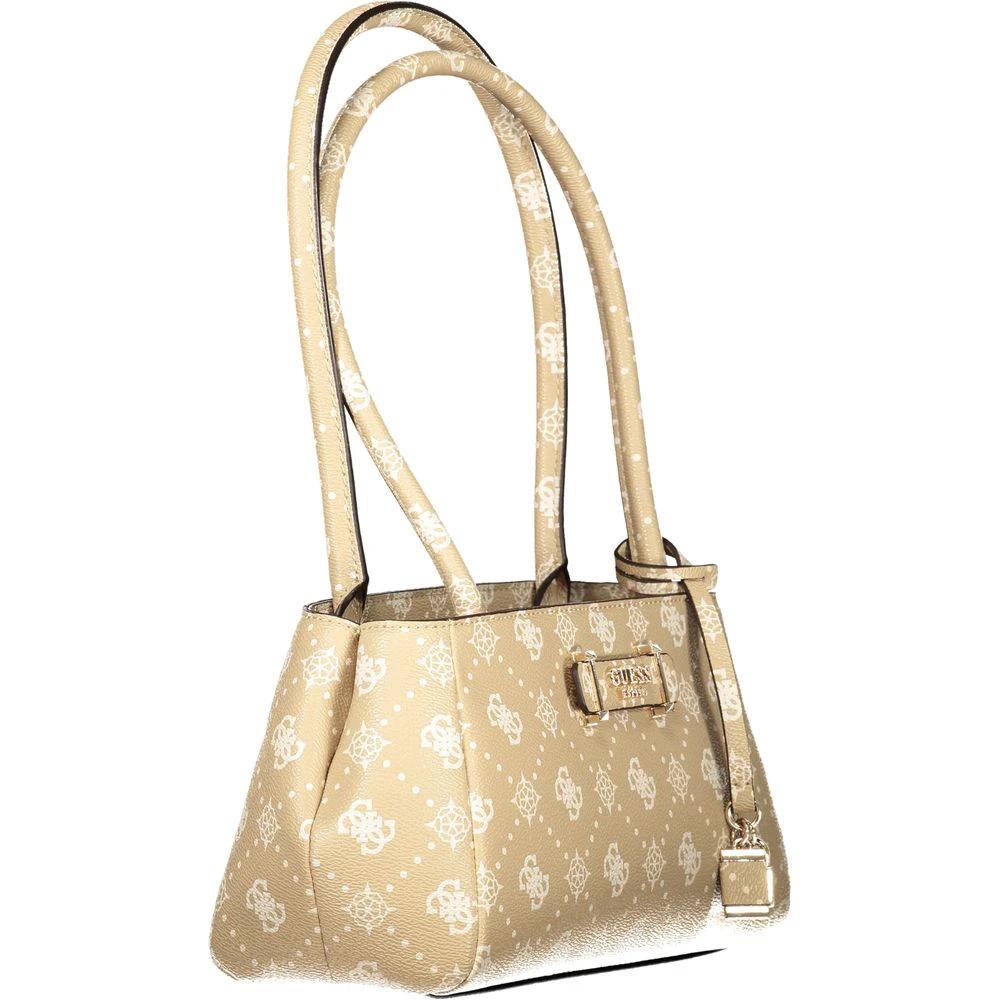 Guess Jeans Beige Polyurethane Women Handbag by Guess Jeans