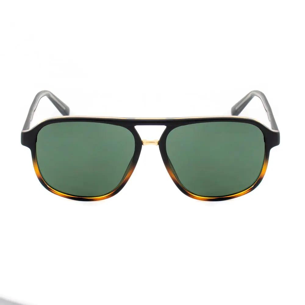 Bobroff Brown Acetate Sunglasses by Bobroff