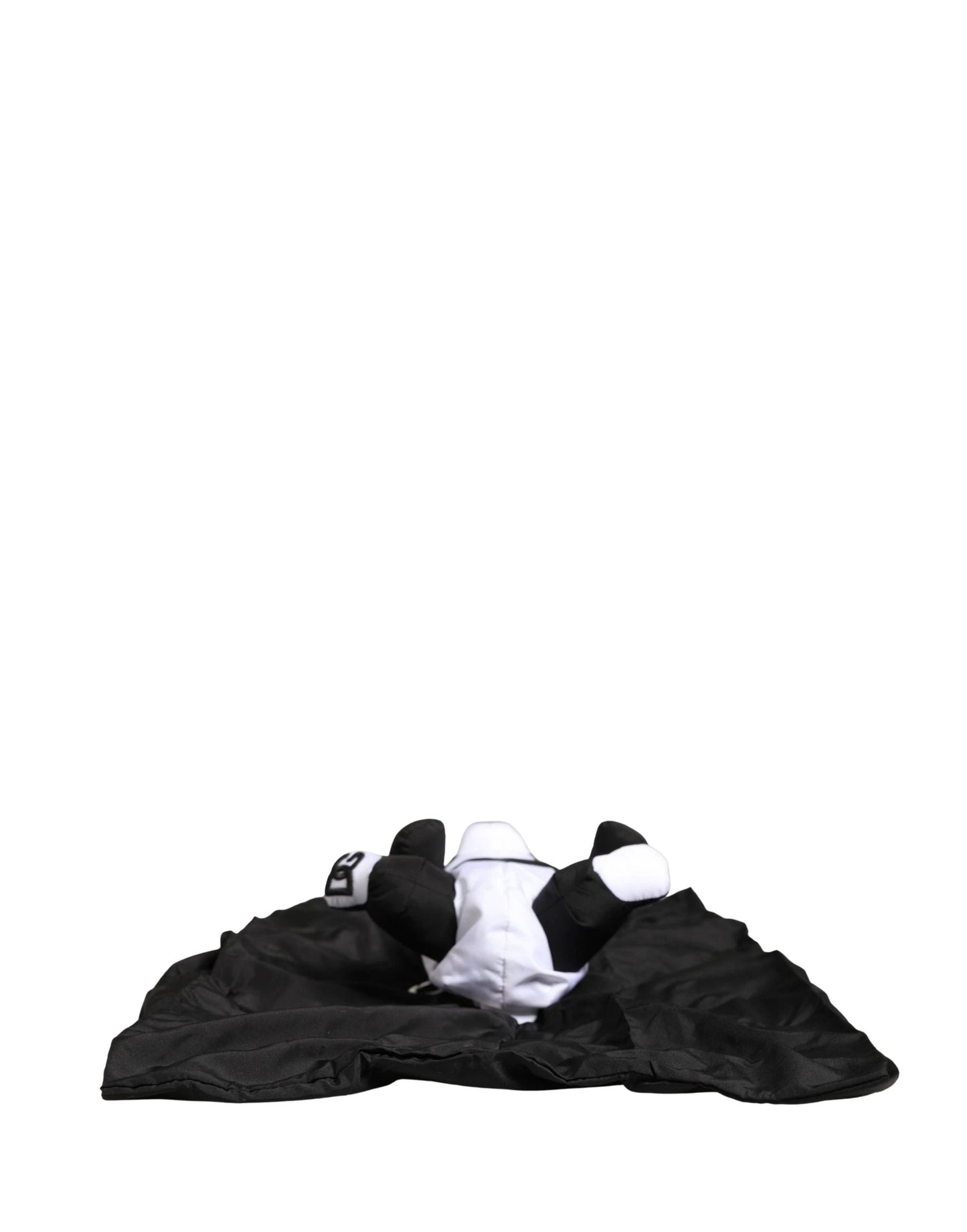 Dolce & Gabbana Men Black Polyester Panda Stuffed Ecobag Bag by Dolce & Gabbana