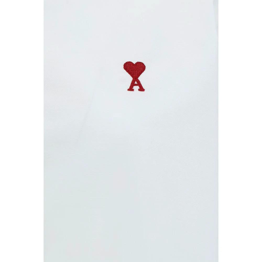 Ami Paris White Cotton Dress Shirt by Ami Paris