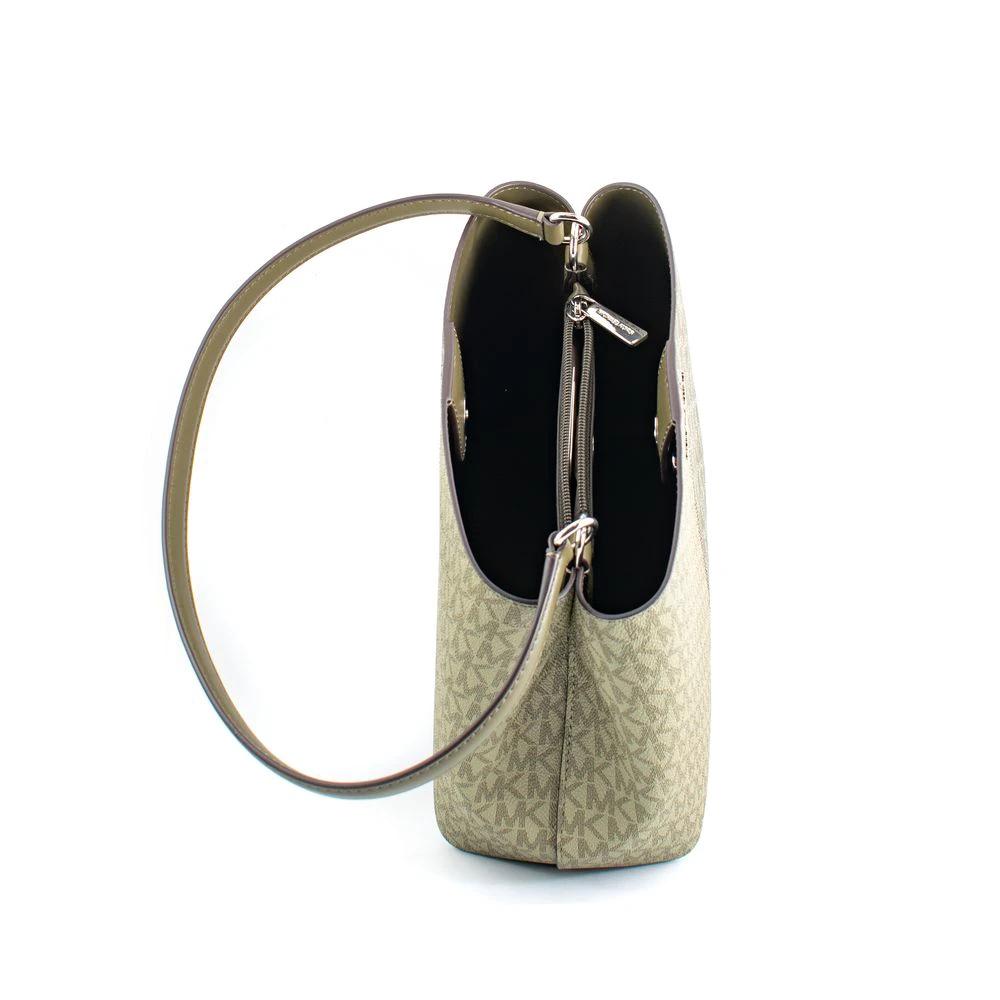 Michael Kors Bicolor Canvas Shoulder Bag by Michael Kors