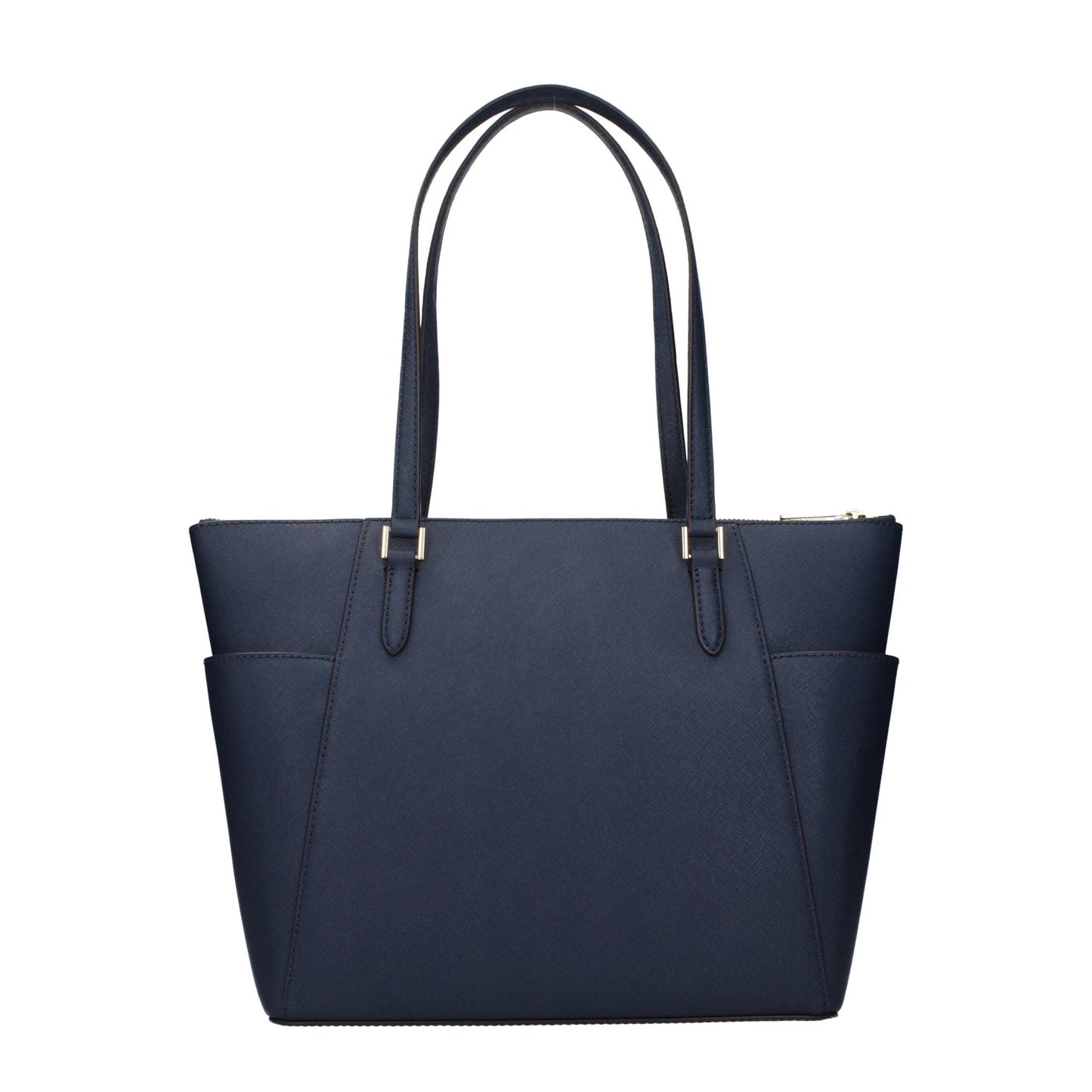 Michael Kors Blue Leather Shoulder Bag by Michael Kors